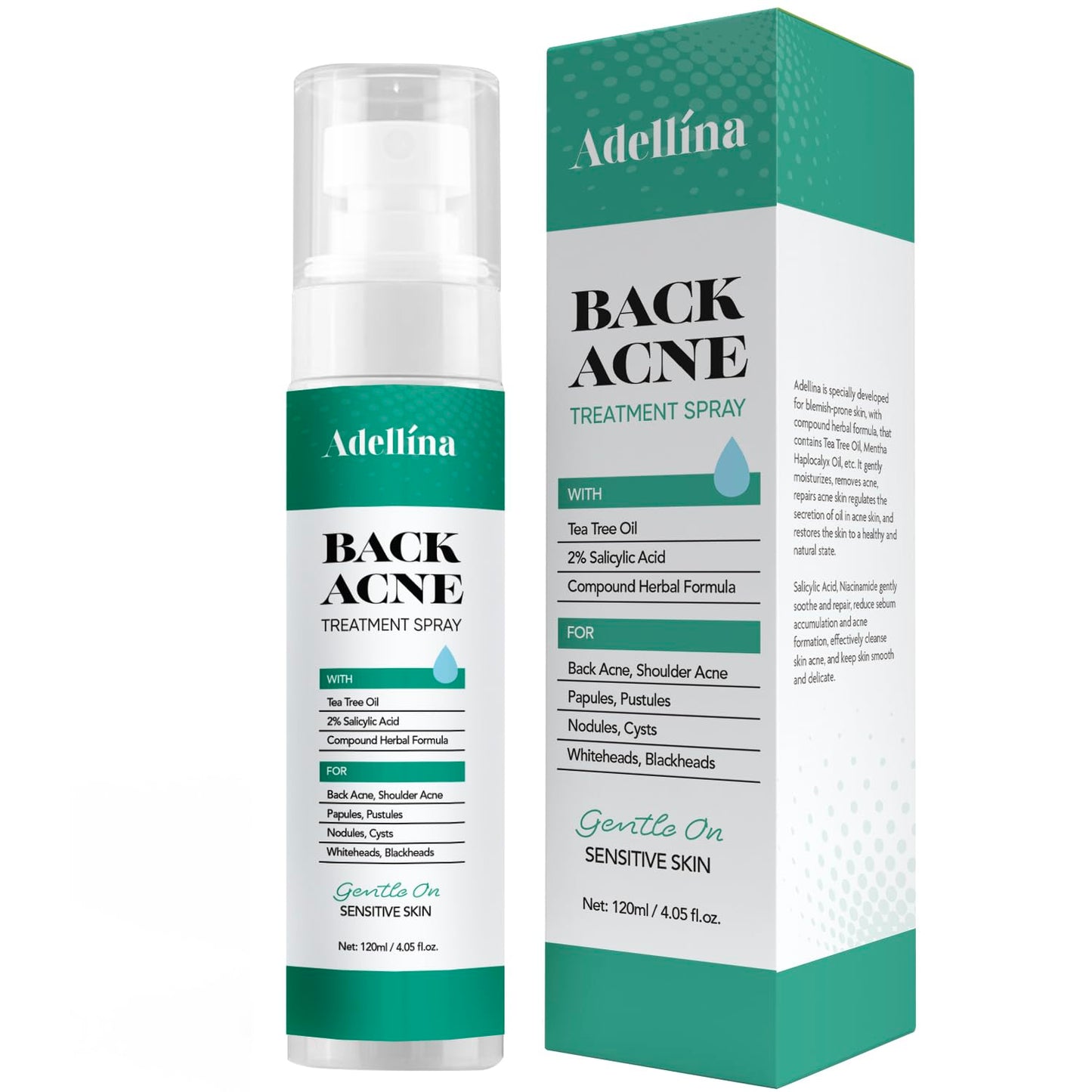 Back Acne Treatment Spray